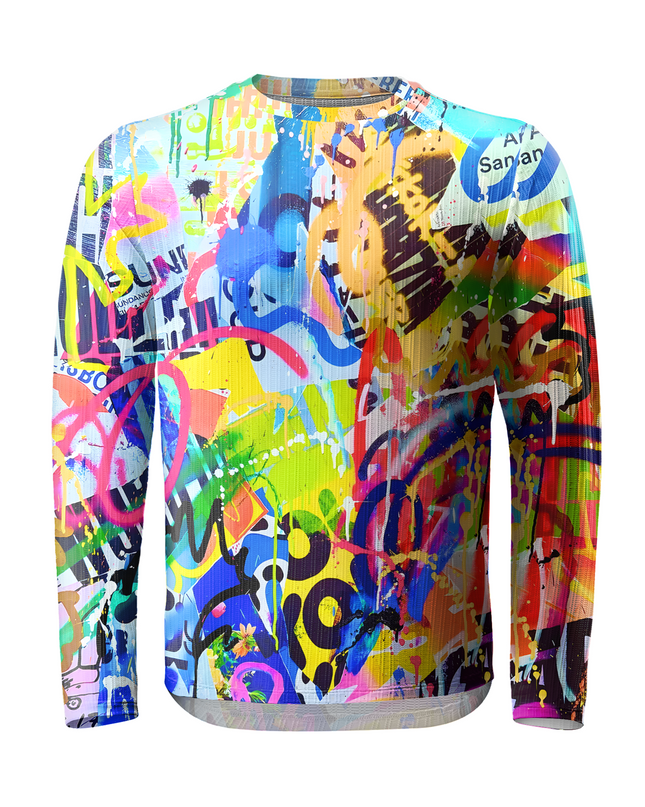 ROCKBROS Street Graffiti Abstract Art Long Sleeve Sweatshirt