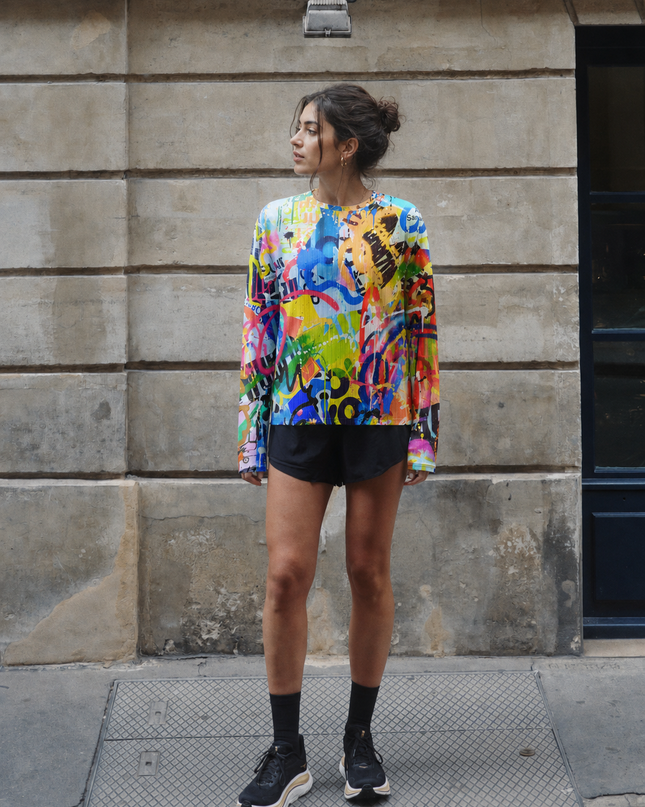 ROCKBROS Street Graffiti Abstract Art Long Sleeve Sweatshirt