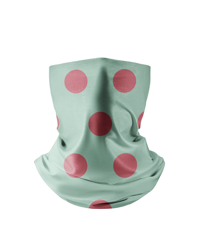 ROCKBROS Retro Pop Polka Dot Multi-Functional Face Mask