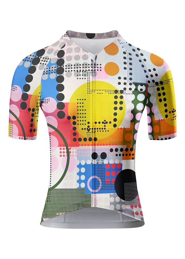 ROCKBROS Women's Bauhaus Multidimensional Collage Pro Jersey