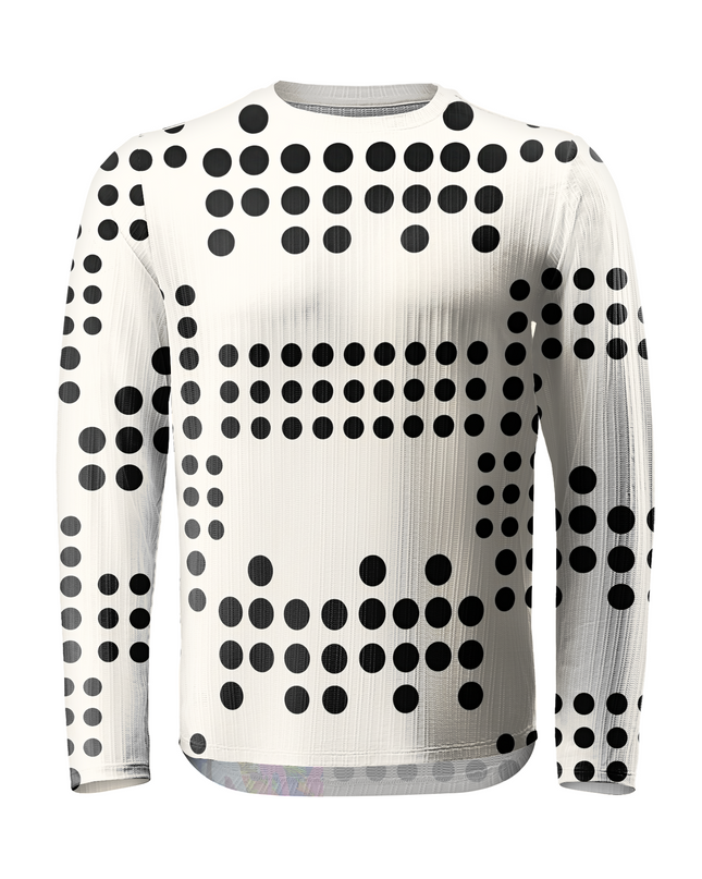 ROCKBROS Classic Halftone Dot Heritage Edition Pro Cycling Sweatshirt