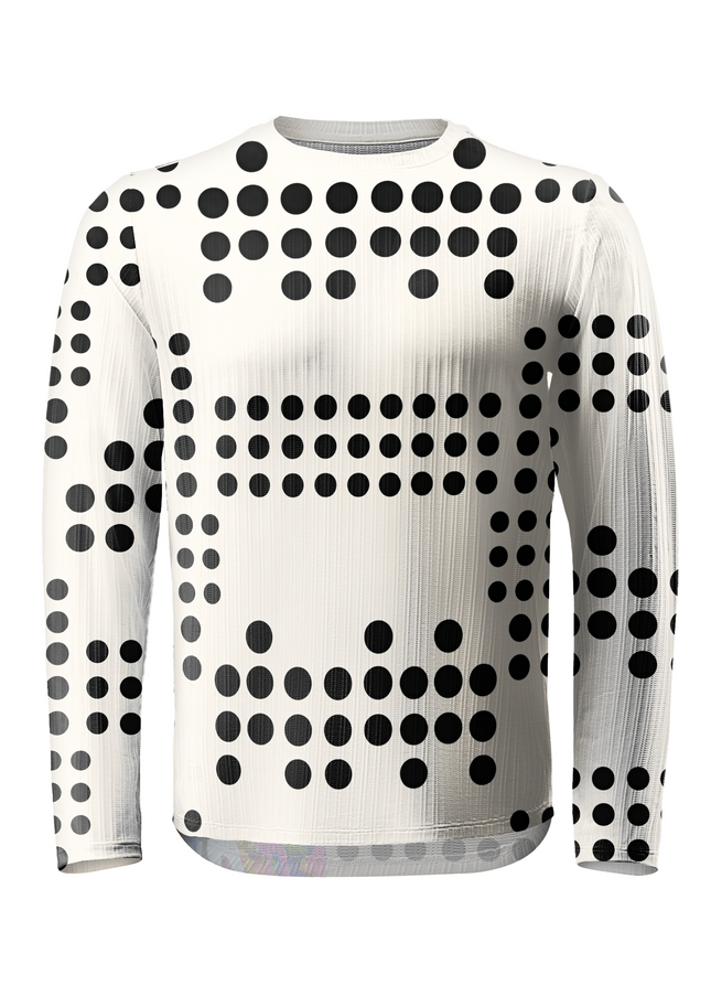 ROCKBROS Classic Halftone Dot Heritage Edition Pro Cycling Sweatshirt