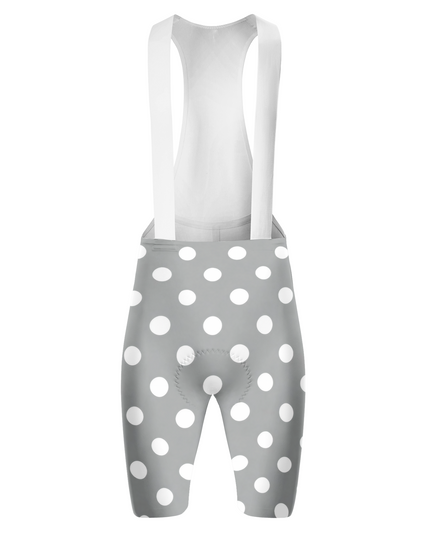 ROCKBROS Men's Slate-Grey Negative Dot Pro Bib Shorts