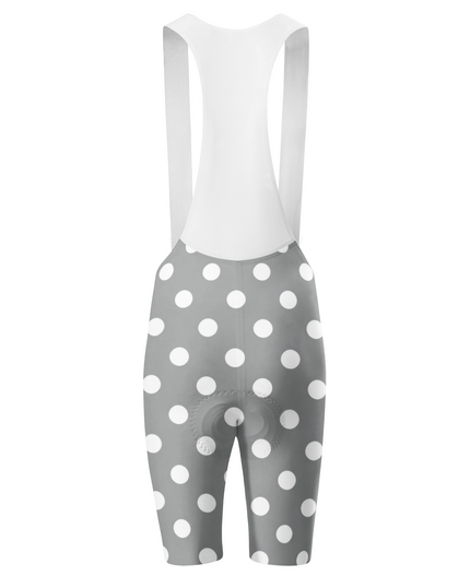 ROCKBROS Men's Slate-Grey Negative Dot Pro Bib Shorts