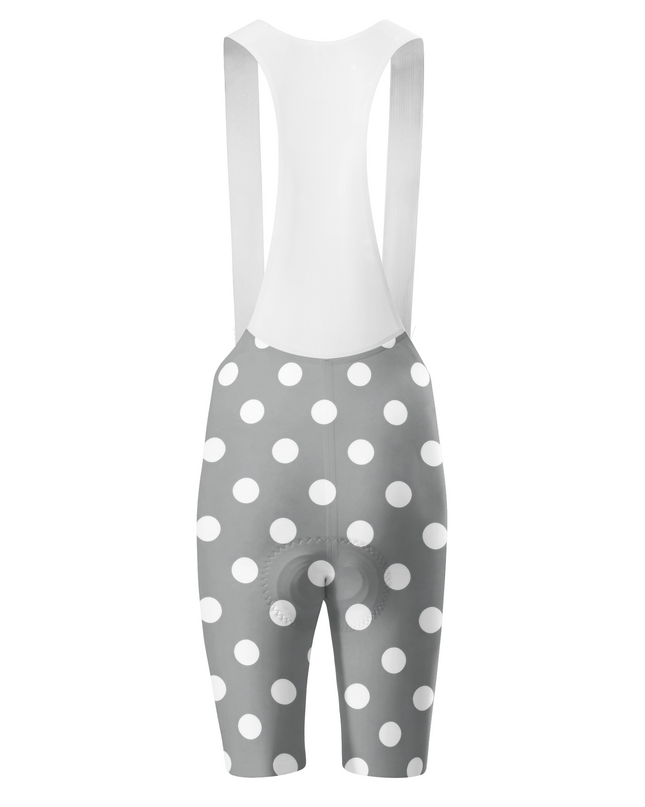 ROCKBROS Men's Slate-Grey Negative Dot Pro Bib Shorts