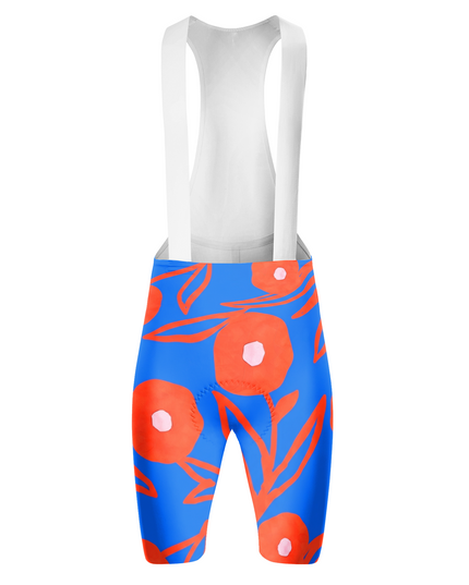 ROCKBROS Women's Poppy Print Cycling Shorts