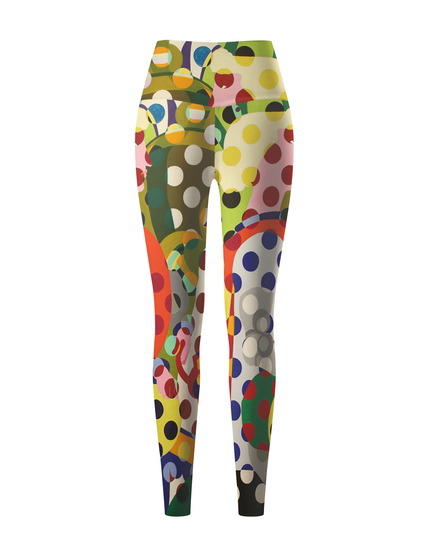 ROCKBROS Women's Rhythmic Pop Kaleidoscope Yoga Leggings