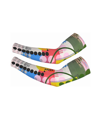 ROCKBROS Heritage Gingham Flora Performance Sleeves