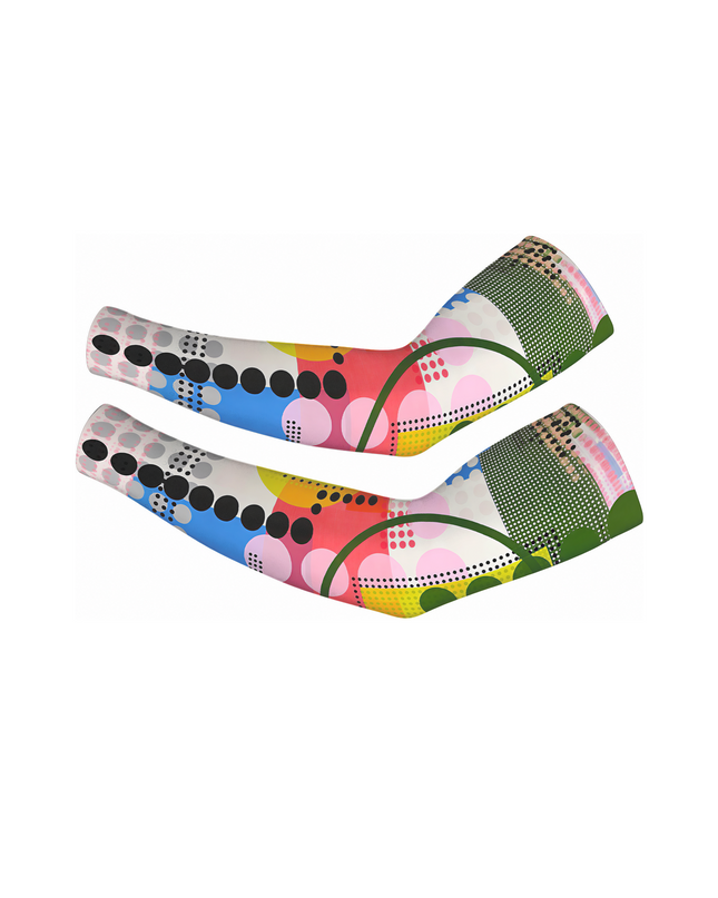 ROCKBROS Heritage Gingham Flora Performance Sleeves