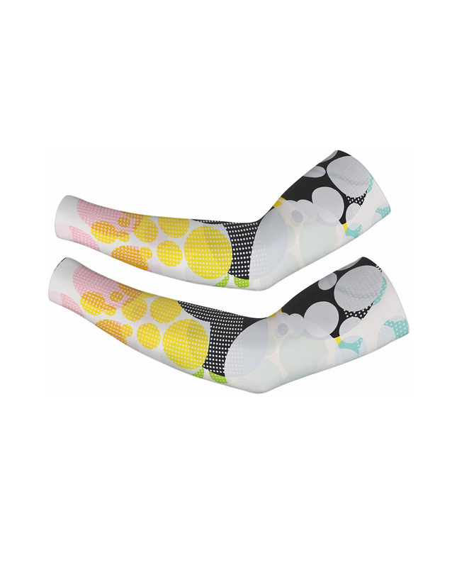 ROCKBROS Rhythmic Stripe & Dot Performance Sleeves