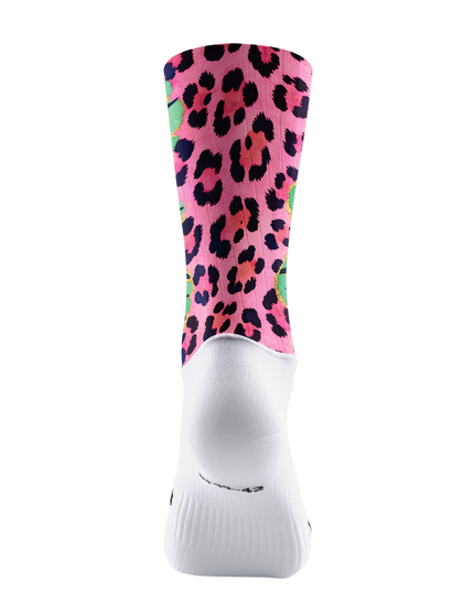 ROCKBROS Zebra-Leopard Hybrid All-Weather Pro Cycling Socks