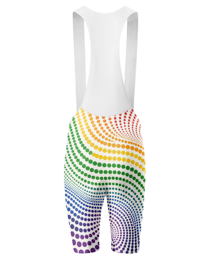 ROCKBROS Pride Month Edition Liquid-Vortex Op-Art Pro Bib Shorts