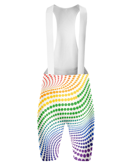 ROCKBROS Pride Month Edition Liquid-Vortex Op-Art Pro Bib Shorts