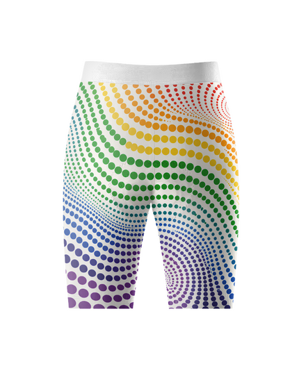 ROCKBROS Pride Month Edition Liquid-Vortex Op-Art Pro Cycle Shorts