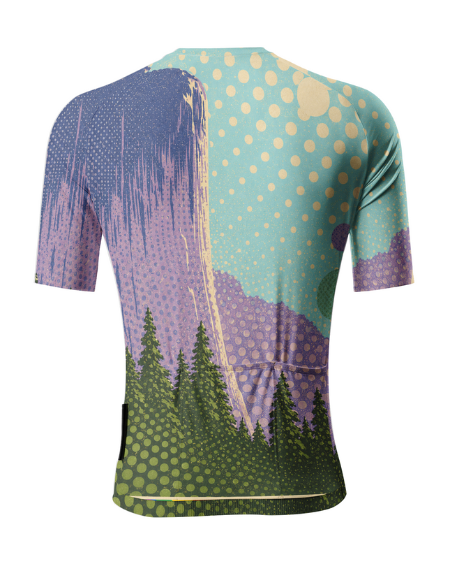 ROCKBROS Men's Yosemite El Capitan Pro Aero Short-Sleeve Jersey