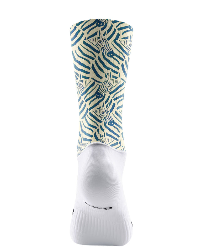 ROCKBROS Women's Hand-drawn Zebra Stripe Padded Bib Cycling Bibs