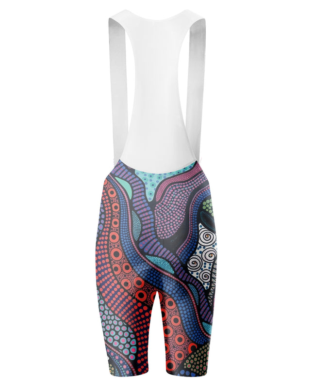 ROCKBROS Women's Psychedelic Dot Pattern Cycling Jersey