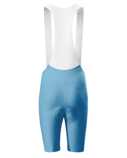 ROCKBROS Women's Solid Blue Padded Cycling Bib Pants