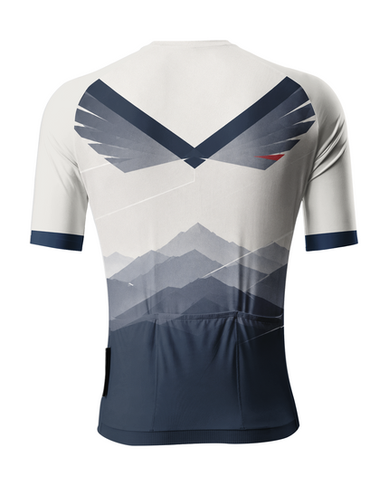 ROCKBROS Men's Wild Geometry Razor-V Pro Aero Short-Sleeve Jersey