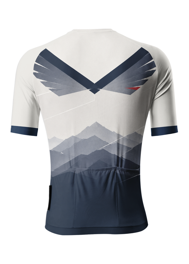 ROCKBROS Men's Wild Geometry Razor-V Pro Aero Short-Sleeve Jersey