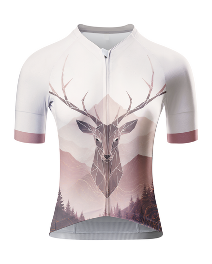ROCKBROS Wild Geometry Forest Deer Elite Aero Cycling Jersey
