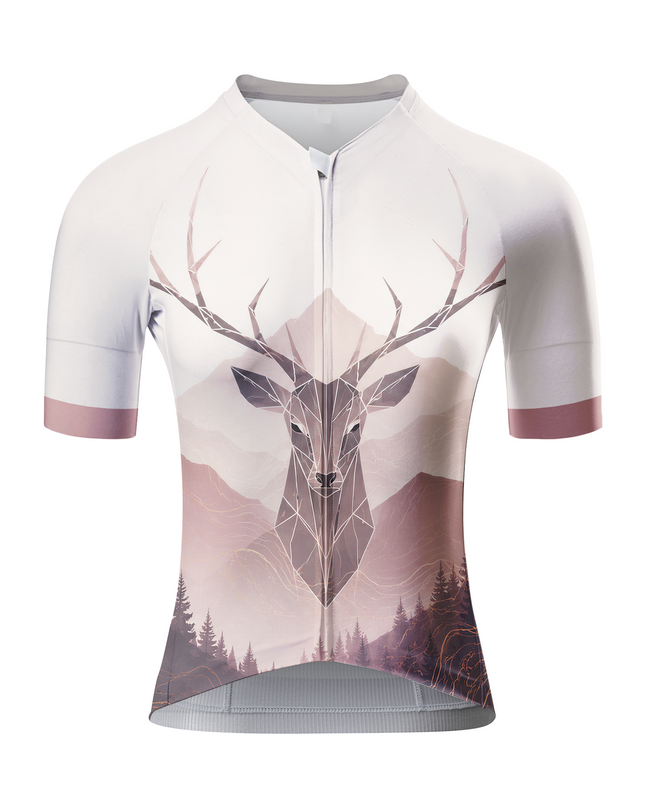 ROCKBROS Wild Geometry Forest Deer Elite Aero Cycling Jersey