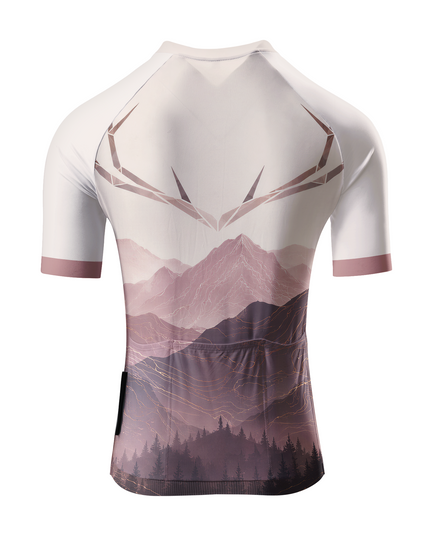 ROCKBROS Wild Geometry Forest Deer Elite Aero Cycling Jersey