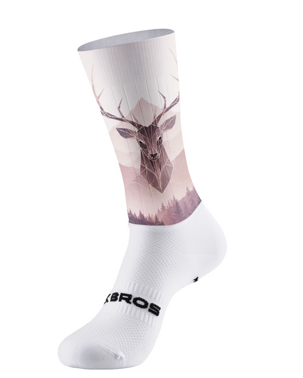 ROCKBROS Wild Geometry Forest Deer Coordinated Performance Socks