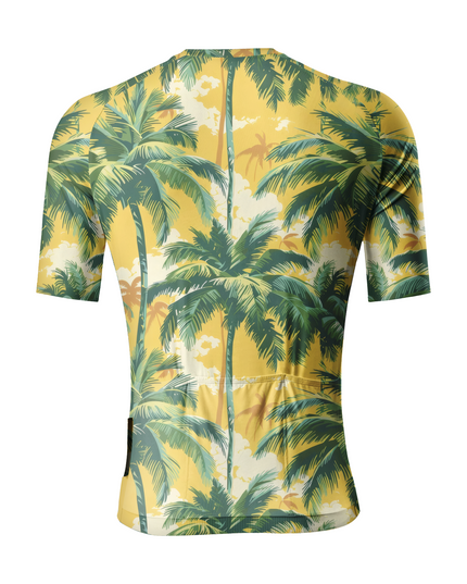 ROCKBROS Men's Tropic Paradise Nature Print Pro Aero Cycling Jersey