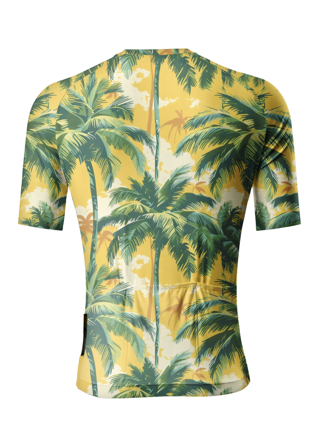 ROCKBROS Men's Tropic Paradise Nature Print Pro Aero Cycling Jersey