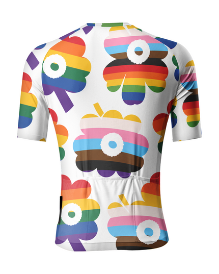 ROCKBROS Men's Vivid Chroma Flora Pro Aero Cycling Jersey