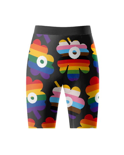 ROCKBROS Men's Vivid Chroma Flora Cycling Shorts