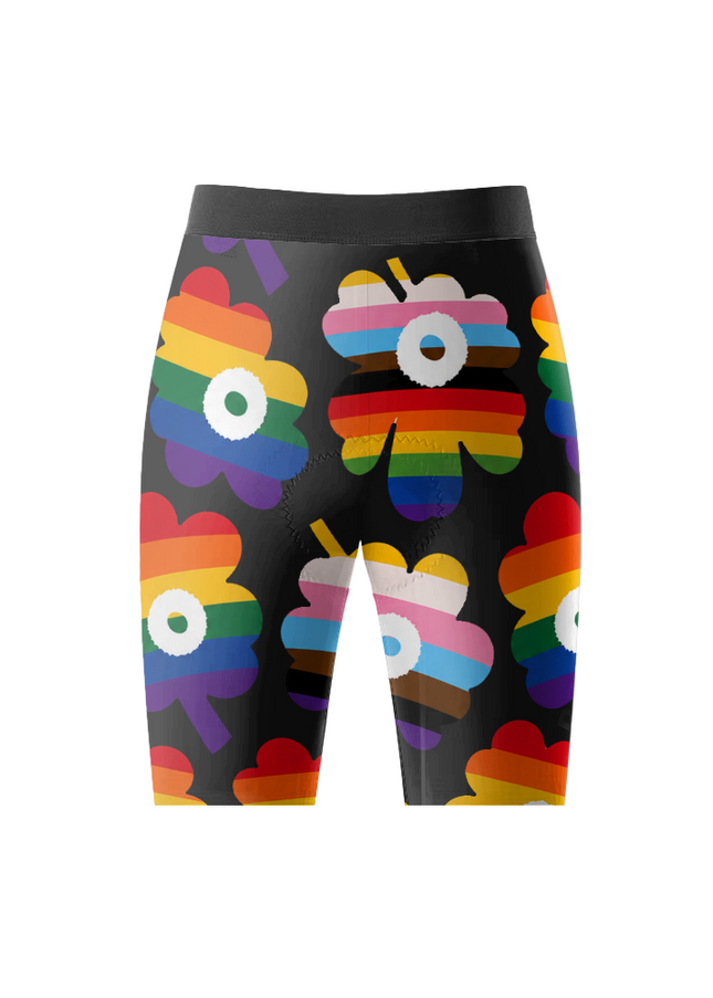 ROCKBROS Men's Vivid Chroma Flora Cycling Shorts