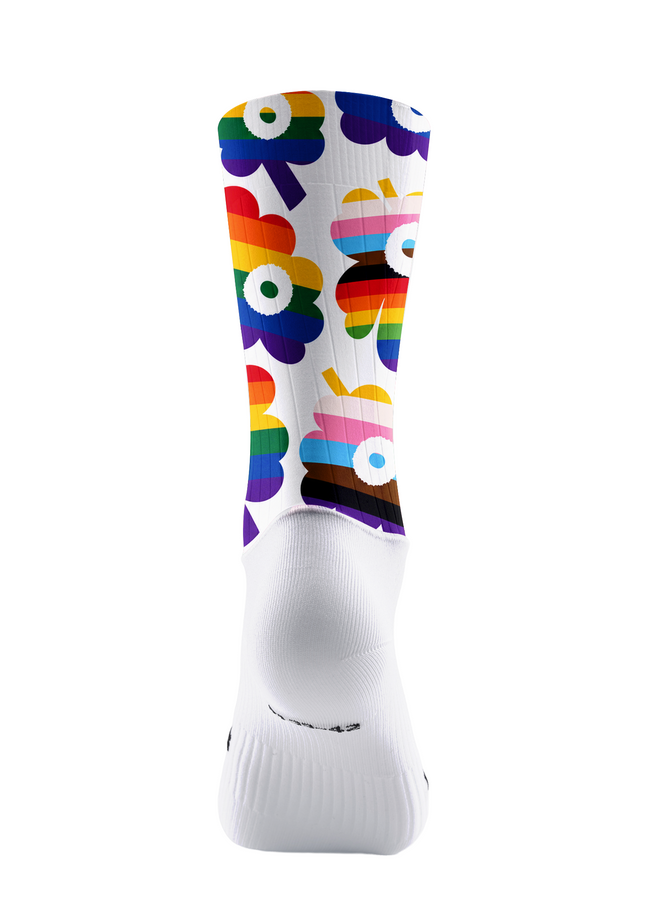 ROCKBROS Radiant Spectrum Bloom Cycling Socks