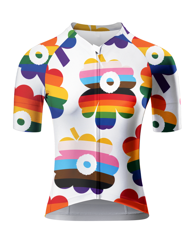 ROCKBROS Women's Radiant Spectrum Bloom Pro Aero Cycling Jersey