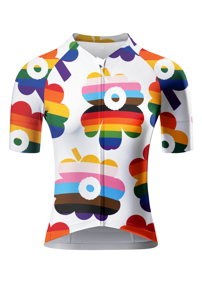 ROCKBROS Women's Radiant Spectrum Bloom Pro Aero Cycling Jersey