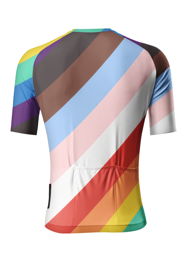 ROCKBROS Men's Dynamic Chroma Stripe Pro Aero Jersey