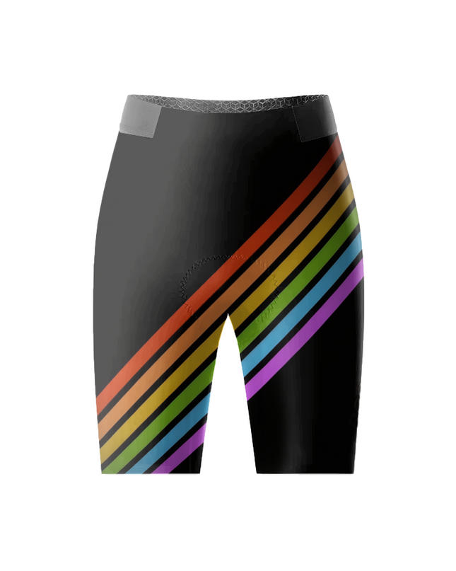 ROCKBROS Women's Radiant Velocity Stripe Cycling Shorts