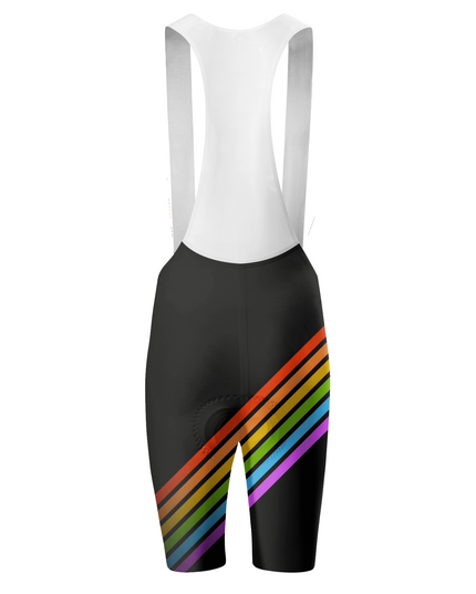 ROCKBROS Men's Dynamic Chroma Stripe Cycling Bibs