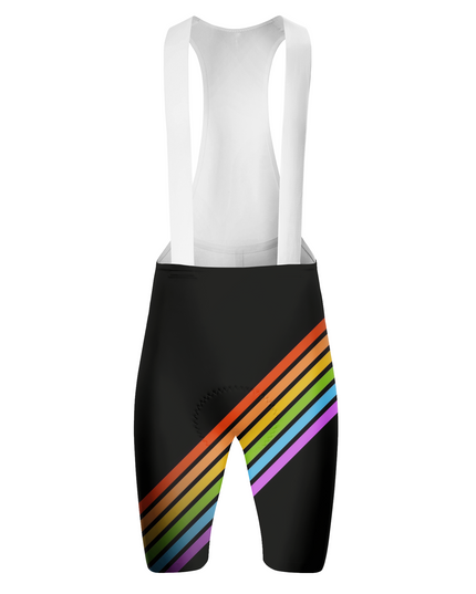 ROCKBROS Men's Dynamic Chroma Stripe Cycling Bibs