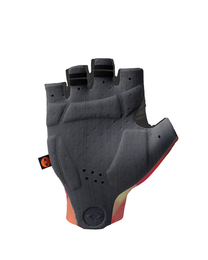 ROCKBROS Neon Bubble Graphic Orange Pink Performance Gloves