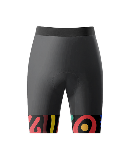 ROCKBROS Women's Abstract Art Color Block Cycling Shorts