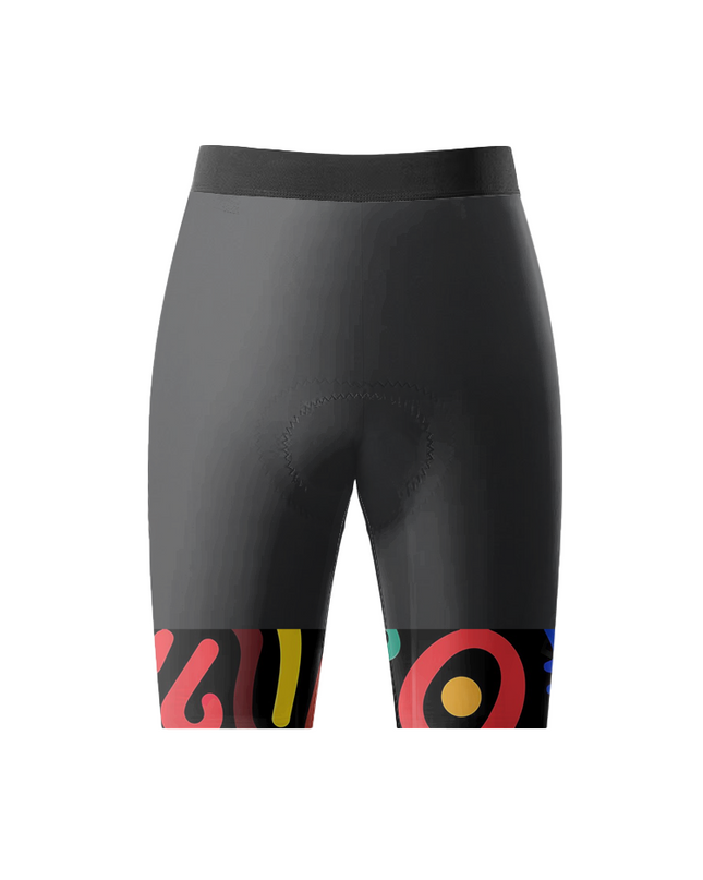 ROCKBROS Women's Unisex Colorful Abstract Doodle Cycling Jersey