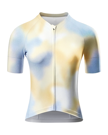 ROCKBROS Women's Soft Gradient Dye Pro Aero Cycling Jersey
