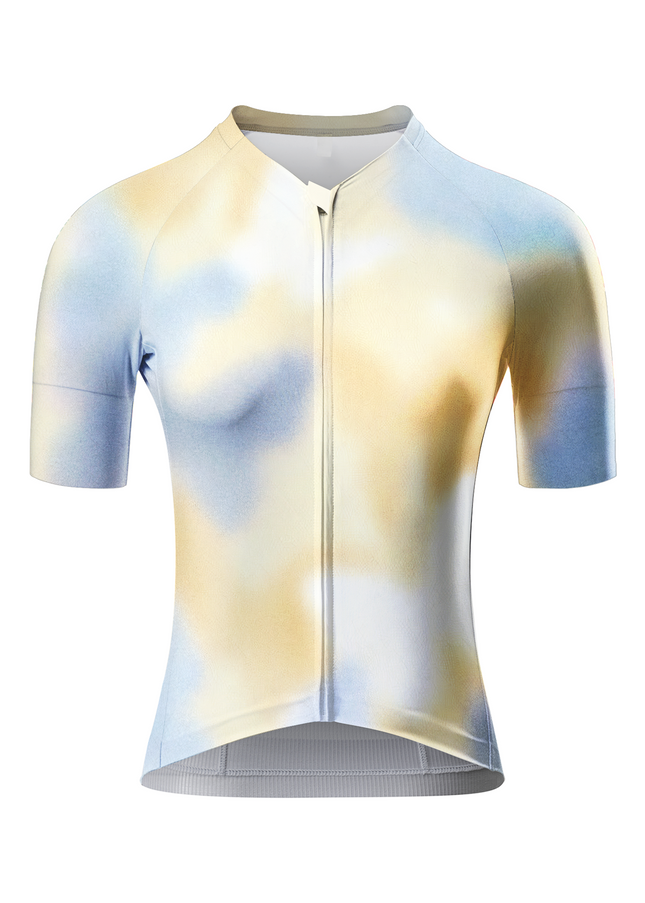 ROCKBROS Women's Soft Gradient Dye Pro Aero Cycling Jersey