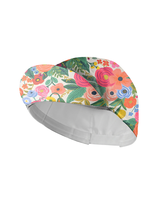 ROCKBROS Wild Garden Retro Floral Cycling Adapt Cap