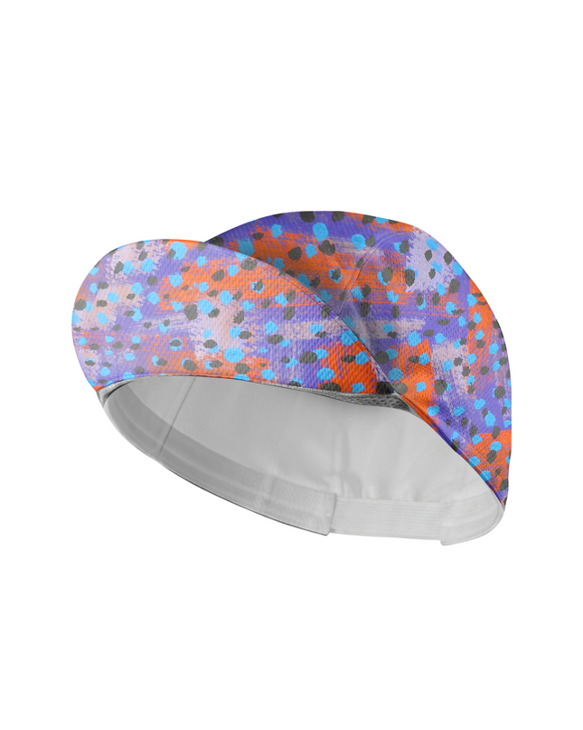 ROCKBROS Abstract Ink-Dot Fusion Breathable Cycling Cap