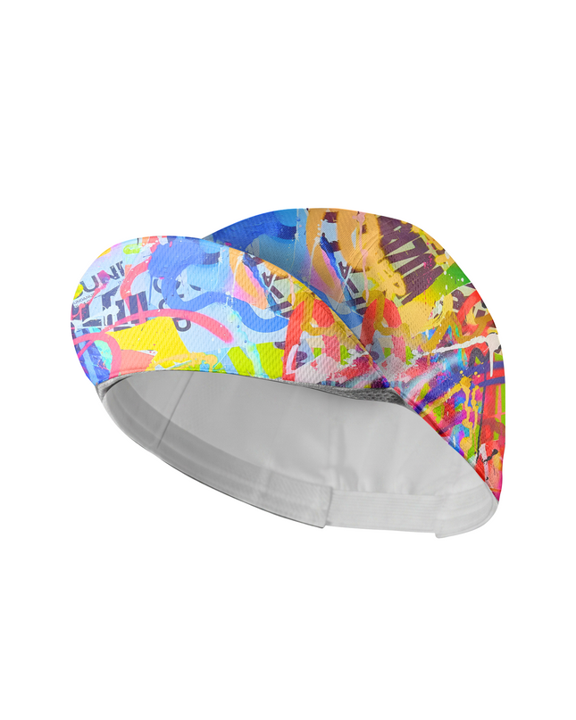 ROCKBROS Men's Electric Splatter Street Art Cycling Adapt Cap