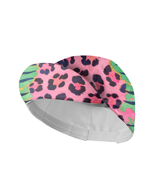 ROCKBROS Wild Style Leopard Print Cycling Adapt Cap