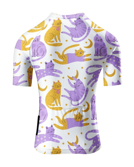 ROCKBROS Women's Celestial Cat Night Pro Aero Cycling Jersey